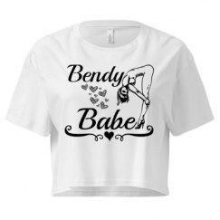 Ladies Festival Cali Crop Top Tee