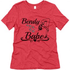 Super Soft Bendy Babe Burlesque HEDS Tee