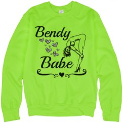 Unisex Neon Crewneck Sweatshirt