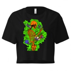 Ladies Festival Cali Crop Top Tee