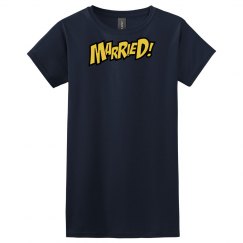 cute marriage tee 