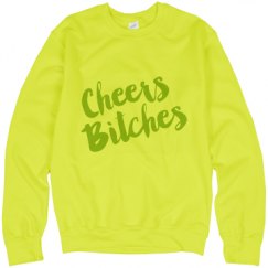 Unisex Neon Crewneck Sweatshirt