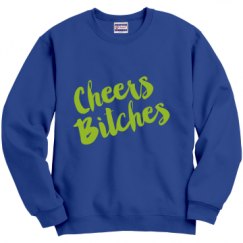 Unisex Film and Foil Crewneck Sweatshirt