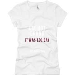 Ladies Slim Fit Basic Promo Jersey Tee