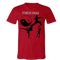 Unisex V-Neck Jersey Tee