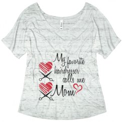 Ladies Flowy Slouchy Tee