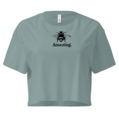 Ladies Festival Cali Crop Top Tee