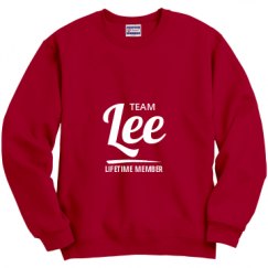 Unisex Film and Foil Crewneck Sweatshirt