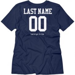 Ladies Relaxed Fit V-Neck Tee