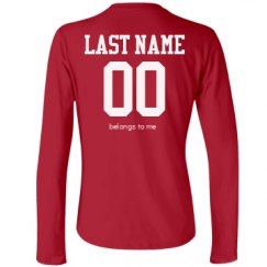 Ladies Relaxed Fit Basic Long Sleeve Tee