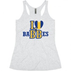 Ladies Slim Fit Super Soft Racerback Triblend Tank