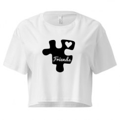 Ladies Festival Cali Crop Top Tee