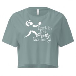 Ladies Festival Cali Crop Top Tee