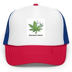 SWAMPRAT FARMS neon snapback Hat
