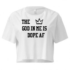 Ladies Festival Cali Crop Top Tee