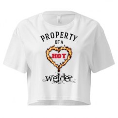 Ladies Festival Cali Crop Top Tee