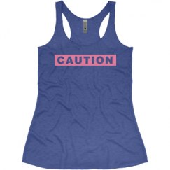 Ladies Slim Fit Super Soft Racerback Triblend Tank
