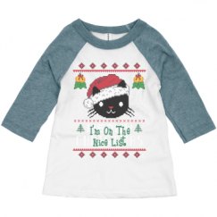 Toddler 3/4 Sleeve Raglan Tee