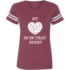 Heart on Court - volleyball