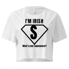 Ladies Festival Cali Crop Top Tee