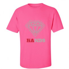 Unisex Ultra Cotton Safety Neon Crewneck Tee