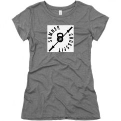Ladies Slim Fit Super Soft Triblend Tee