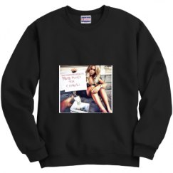 Unisex Film and Foil Crewneck Sweatshirt