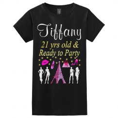 PERSONALIZED 21ST PARIS DESIGN