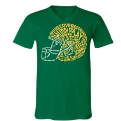 Unisex V-Neck Jersey Tee