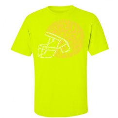 Unisex Ultra Cotton Safety Neon Crewneck Tee