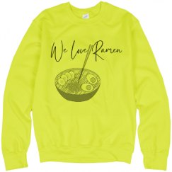 Unisex Neon Crewneck Sweatshirt