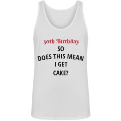 Unisex Jersey Tank Top