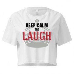 Ladies Festival Cali Crop Top Tee