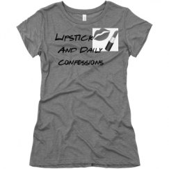 Ladies Slim Fit Super Soft Triblend Tee