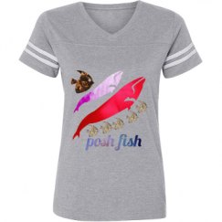 Ladies Relaxed Fit Vintage Sports Tee