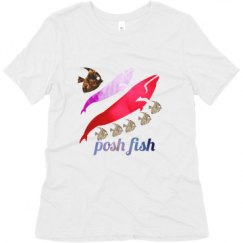 Ladies Relaxed Fit Super Soft Triblend Tee