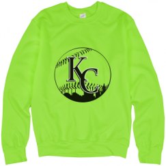 Unisex Neon Crewneck Sweatshirt