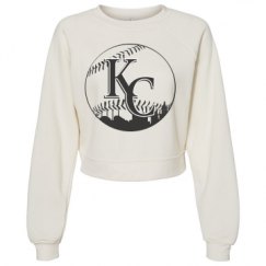 Women's Raglan Pullover Fleece