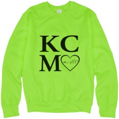 Unisex Neon Crewneck Sweatshirt