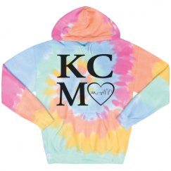 Unisex Tie-Dye Fleece Hoodie
