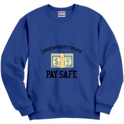 Unisex Film and Foil Crewneck Sweatshirt