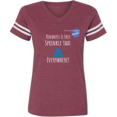 Ladies Relaxed Fit Vintage Sports Tee