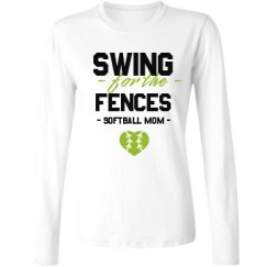 Ladies Relaxed Fit Basic Long Sleeve Tee