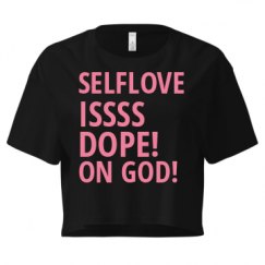 Ladies Festival Cali Crop Top Tee