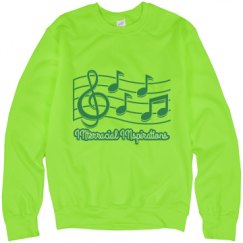 Unisex Neon Crewneck Sweatshirt