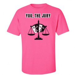 Unisex Ultra Cotton Safety Neon Crewneck Tee