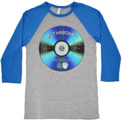 MUTHABOARD DISC RAGLAN TEE