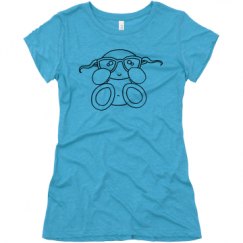 Ladies Slim Fit Super Soft Triblend Tee