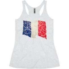 Ladies Slim Fit Super Soft Racerback Triblend Tank