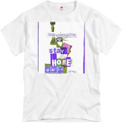 stay home blijf thuis